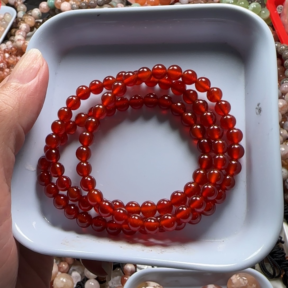 未镶嵌玛瑙/玉髓珠宝半成品