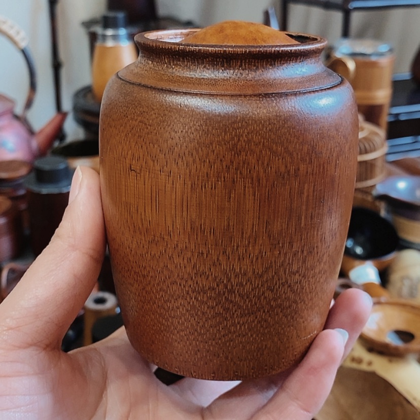 【闪购商品】老楠竹茶叶罐