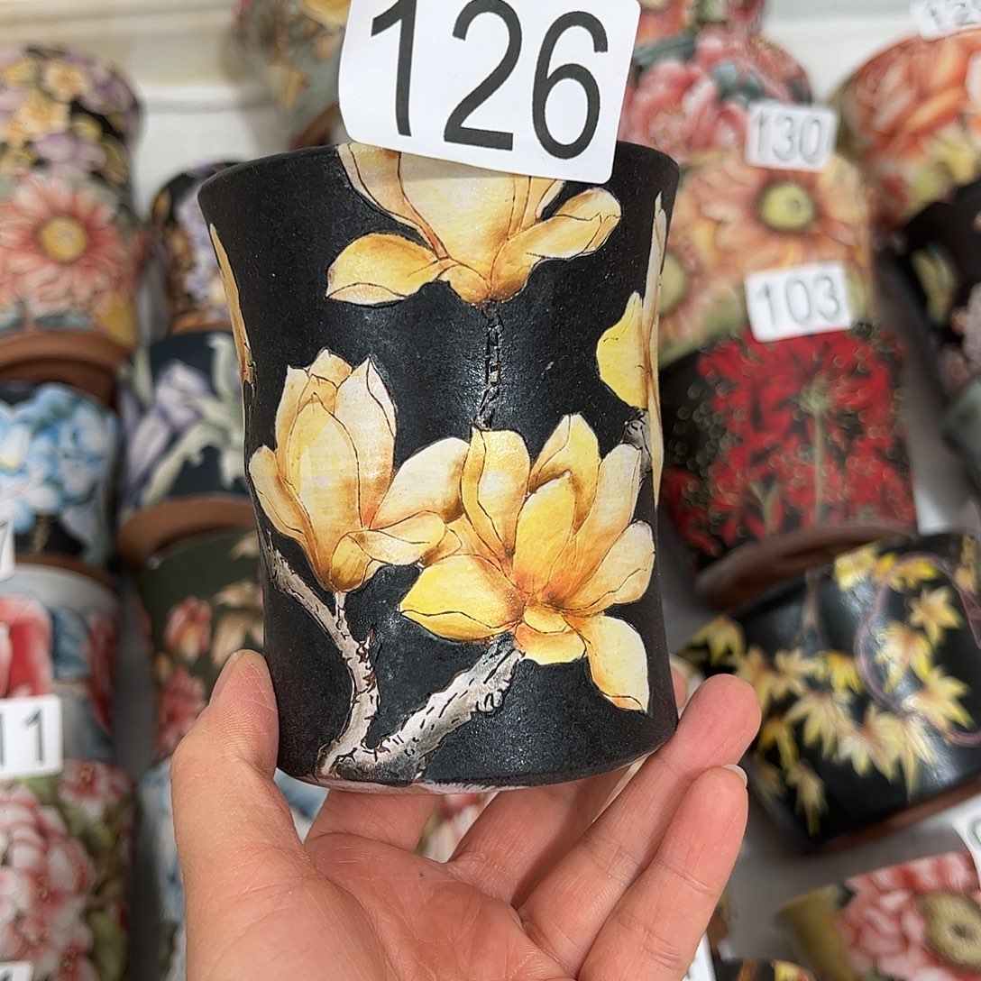 景德镇炫彩手绘口8.5高11