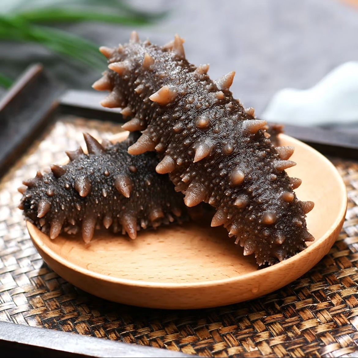 广滨堂大连即食鲜食海参500g/1500g海参礼盒节日健康礼品