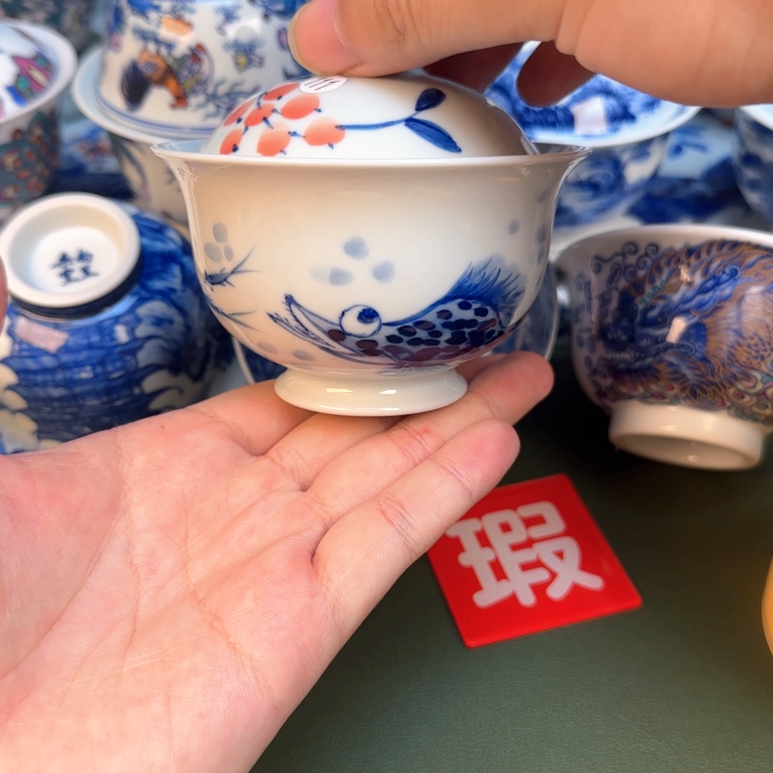 彦祖纯手工手绘茶具111