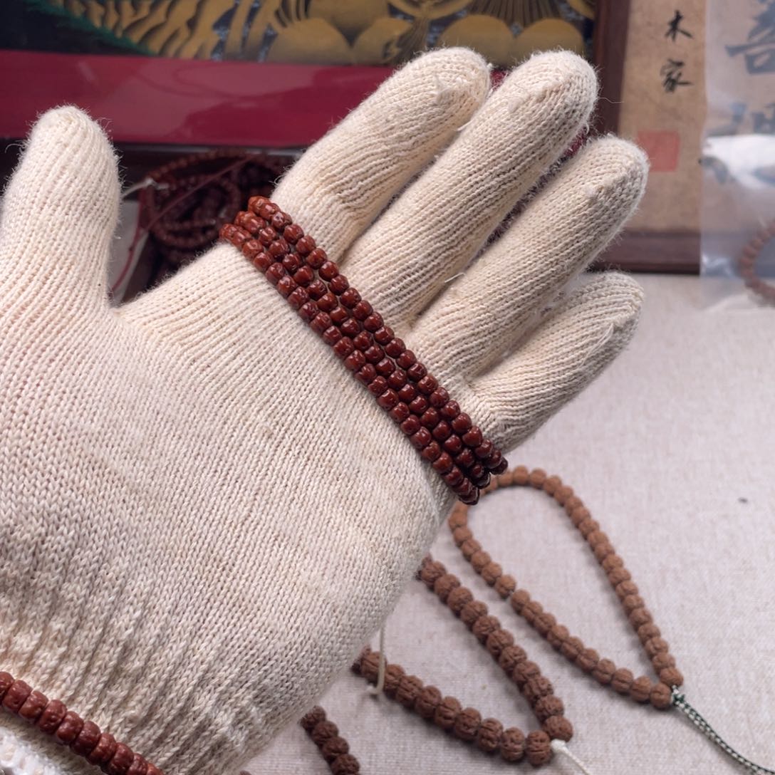 金刚菩提吊坠佛手直切红串108