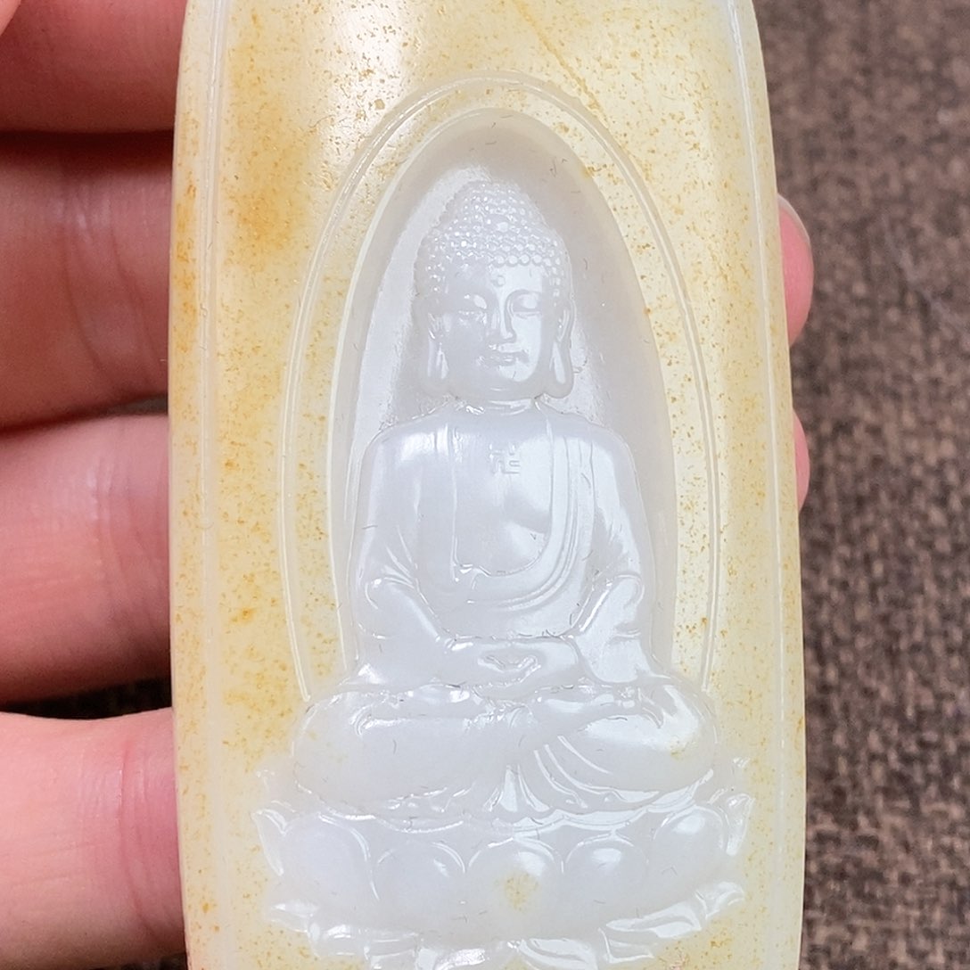 和田玉挂件未镶嵌