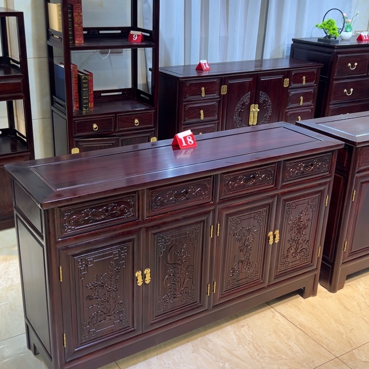 自****黑酸枝木类储物柜餐边柜