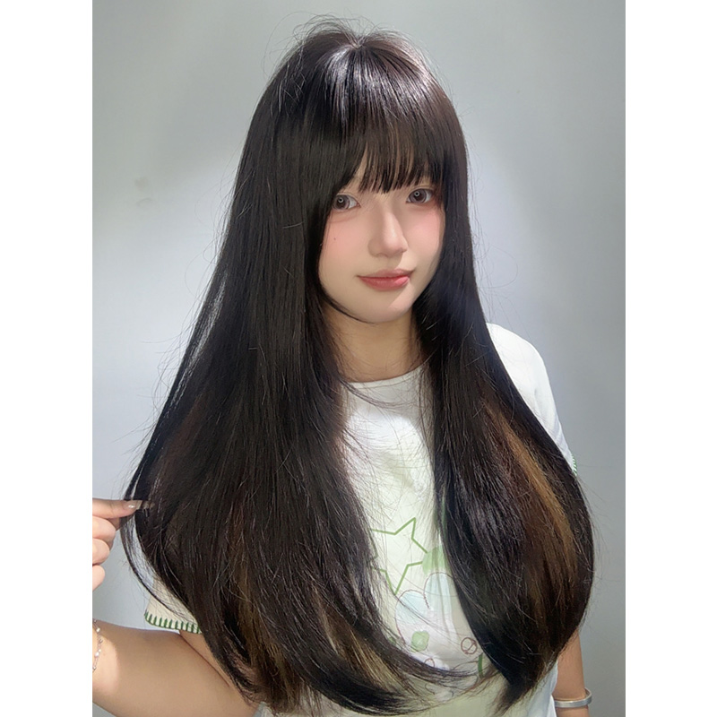 【不用戴发网】高层次黑长直头顶补发片免发网无痕超薄透气高颅顶