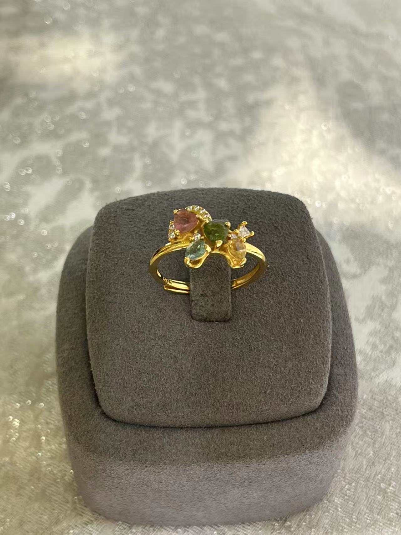 【251216】戒指 碧玺小马