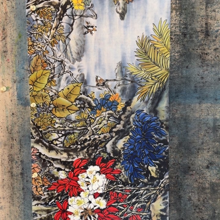 国画国画花鸟作品欣赏