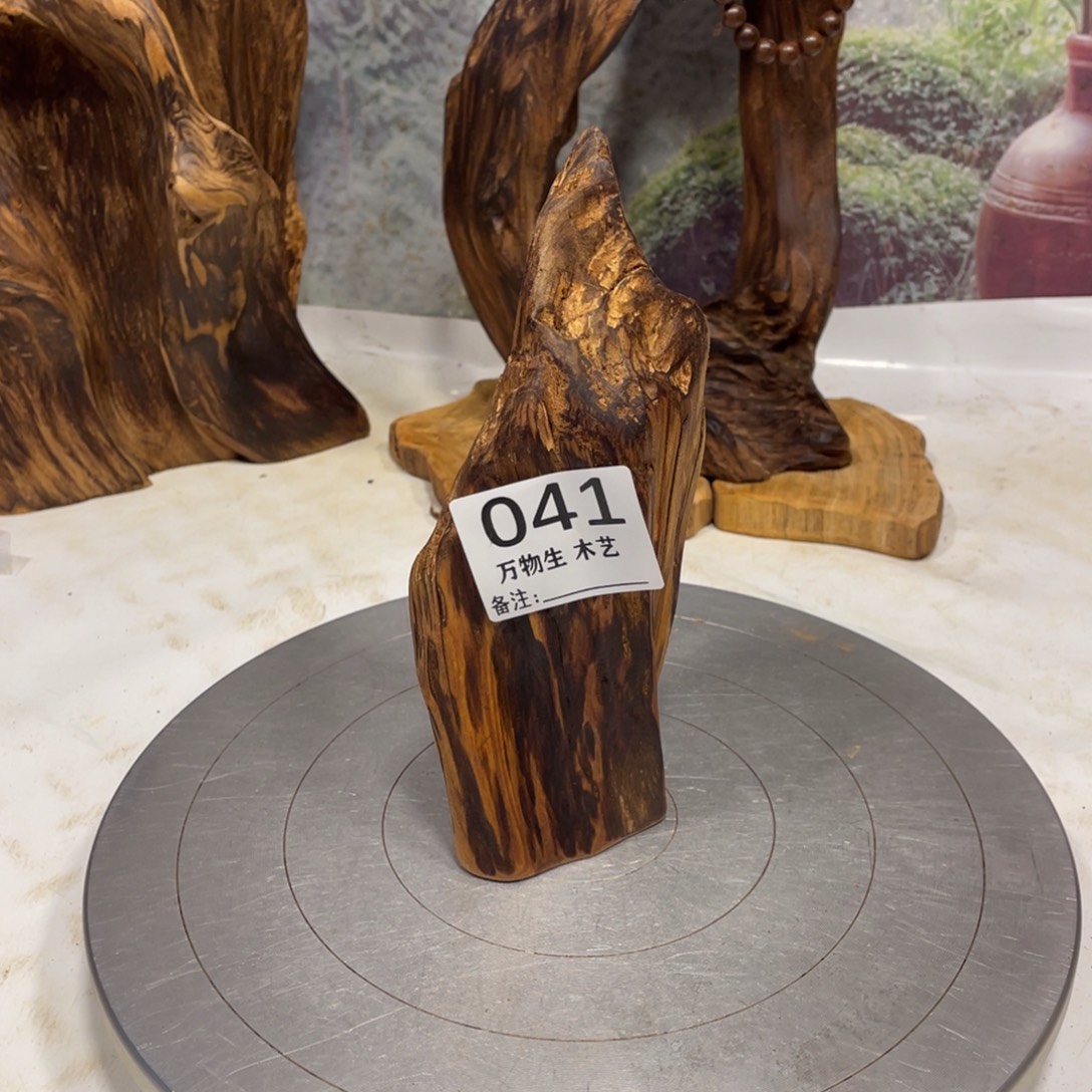 *****木清凉薄荷药香味随形摆件，土埋老料自然香韵造型独特