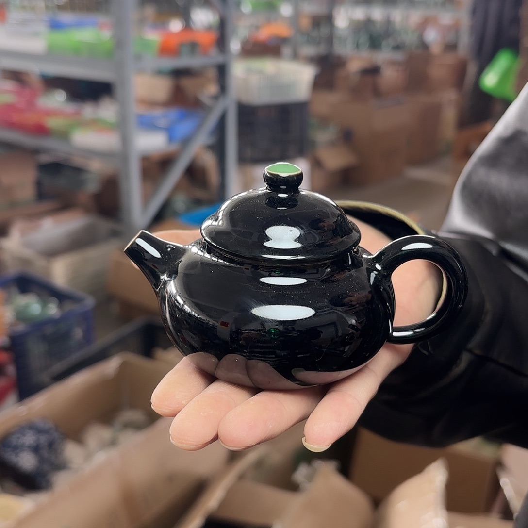龙泉云间青瓷小米茶器