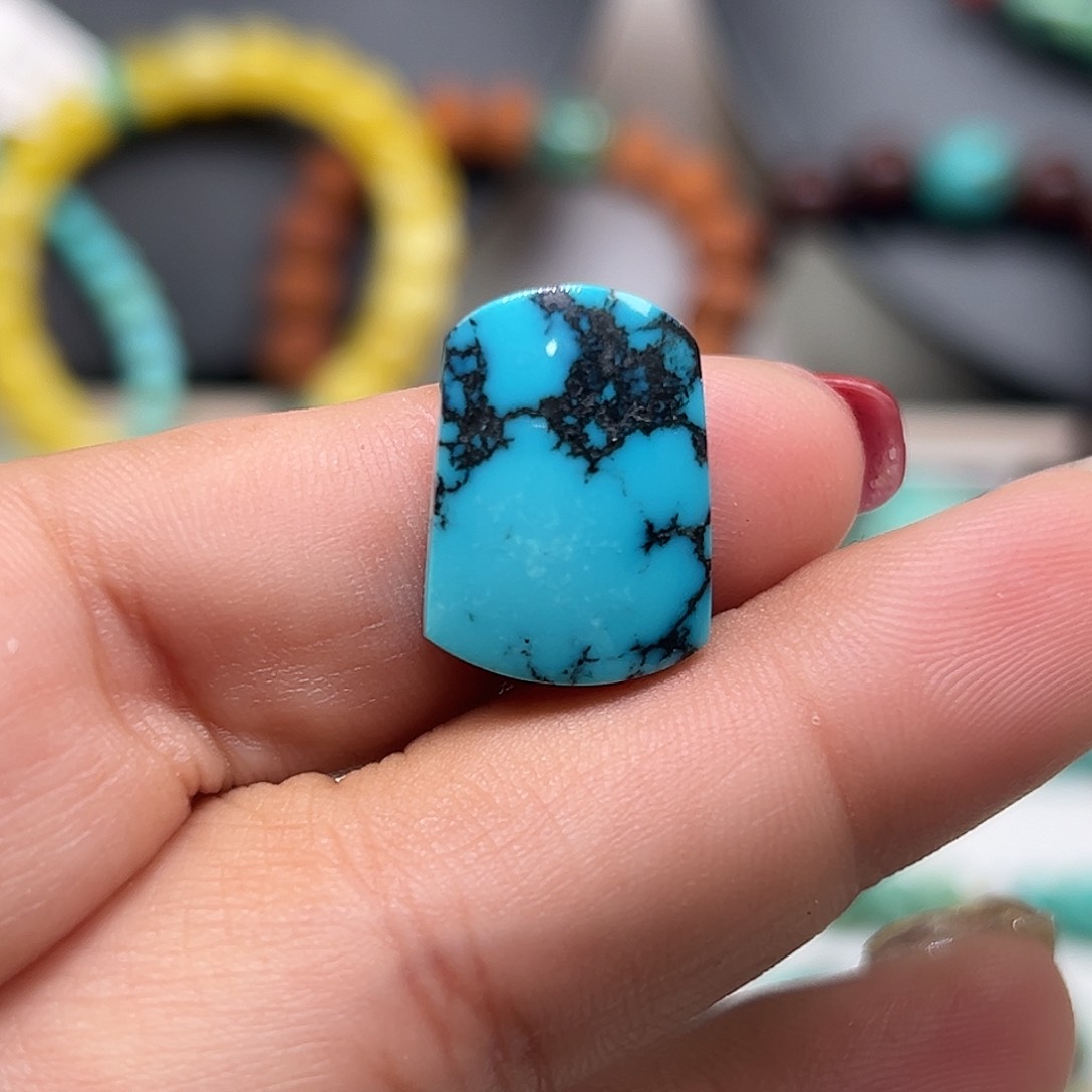 绿松石珠宝半成品未镶嵌