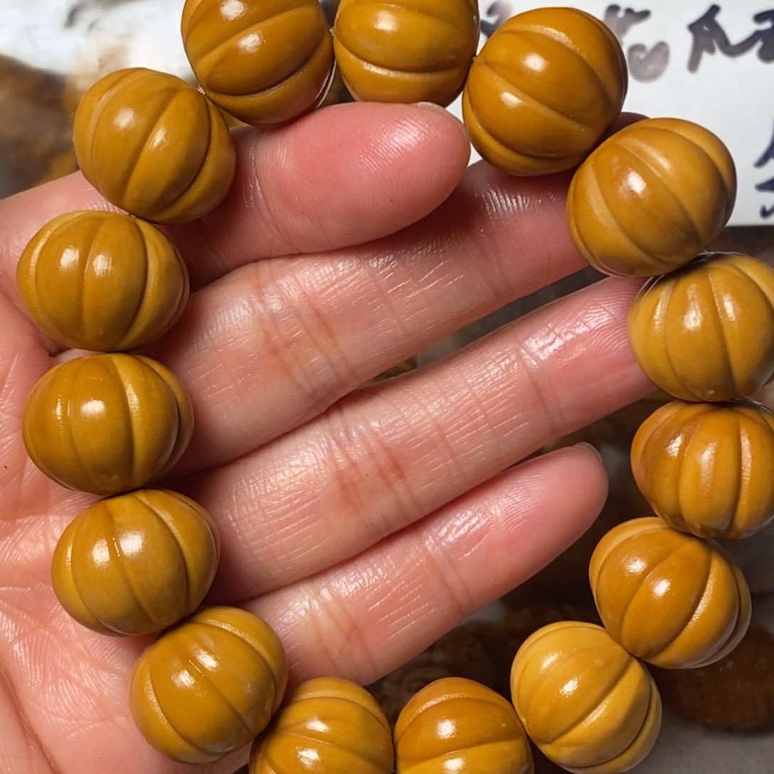 橄榄核手串/手链南瓜珠