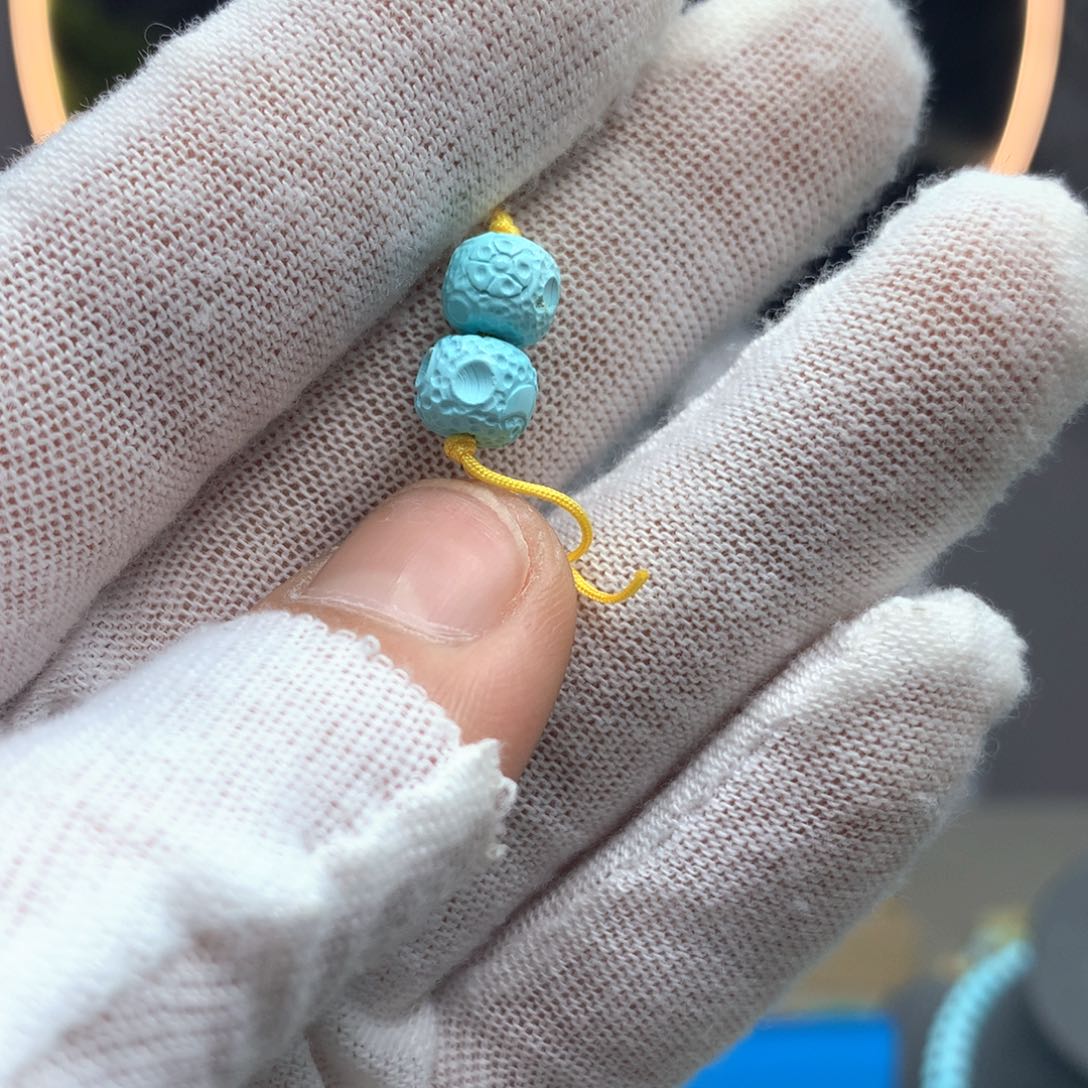 绿松石未镶嵌挂件