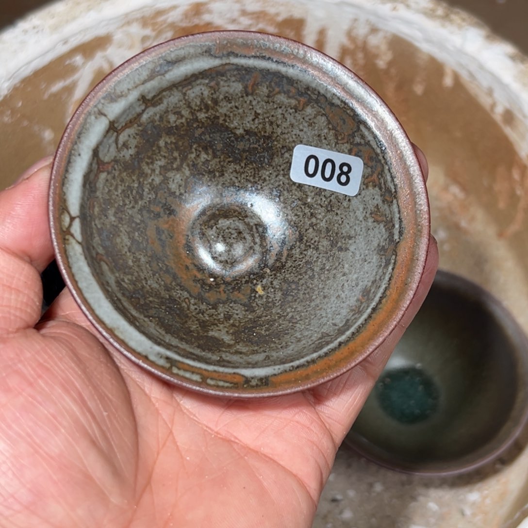 茶盏龙窑柴烧【微瑕】008