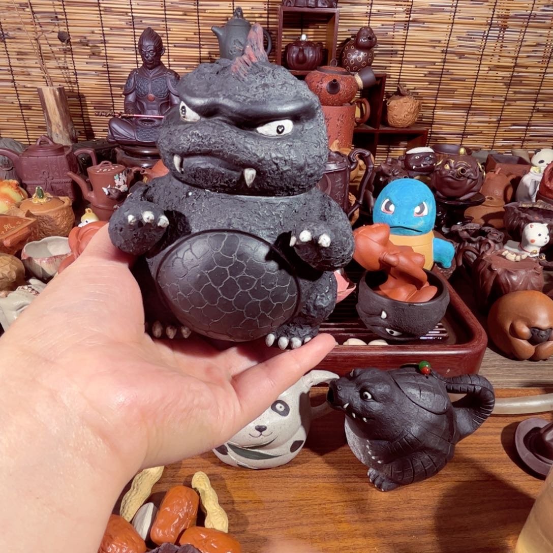 紫砂茶壶勤***员纯手工制作过程非常