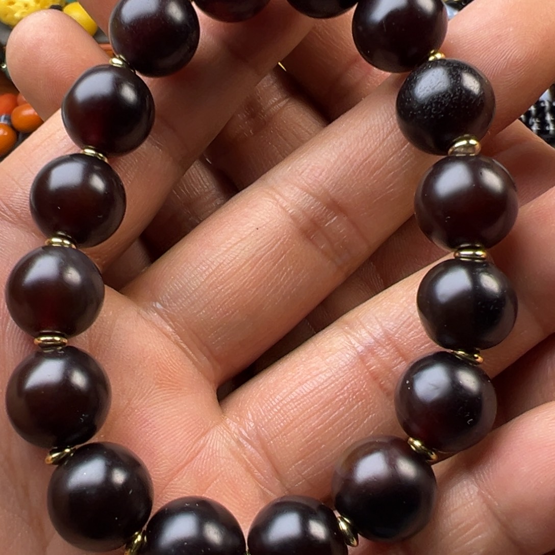 玛瑙/玉髓合金颈饰