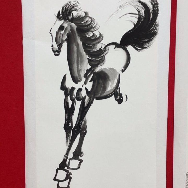 日新画作欣赏作品