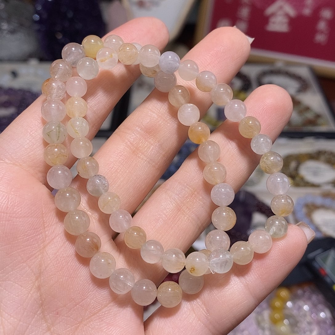 手链水晶未镶嵌兔毛