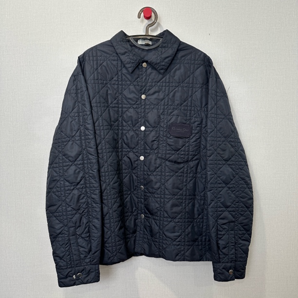 未使用 DIOR/迪奥 藏蓝色翻领夹克/尺码50/11682