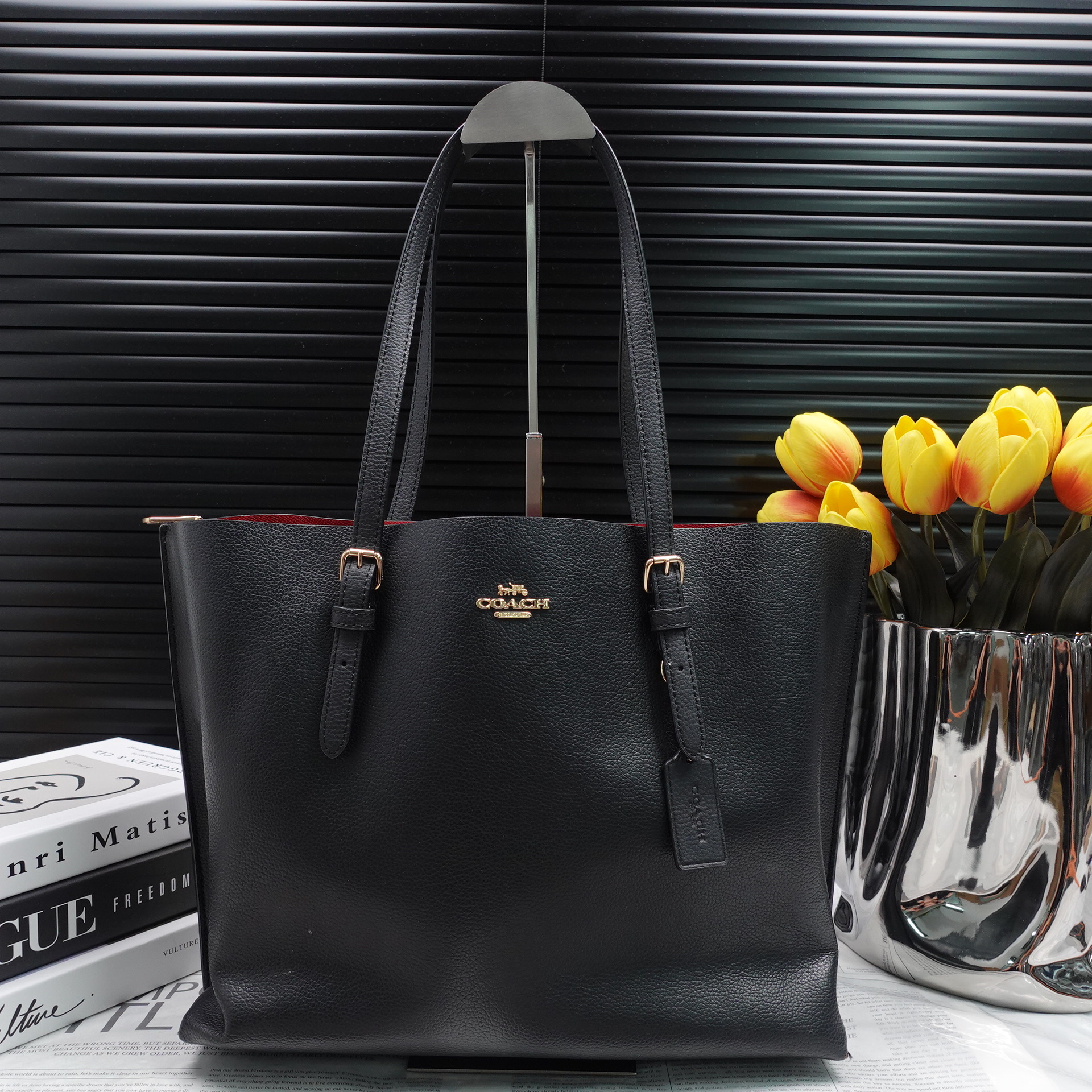 95新 COACH/蔻驰 手提包/T10209510