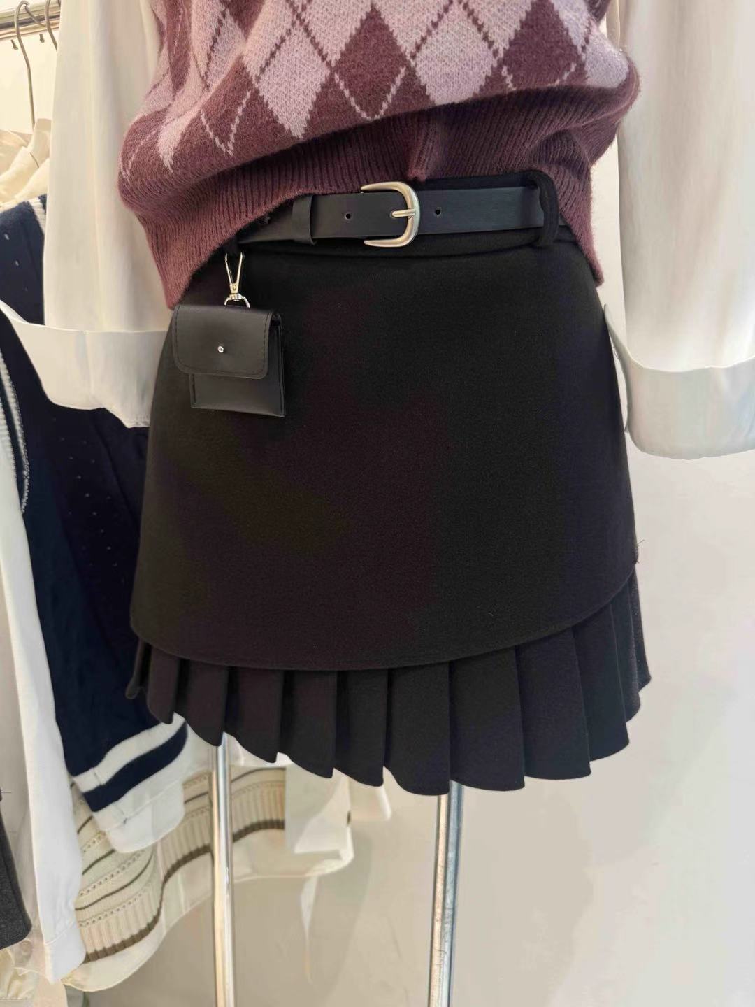 【海南珍珍】新品韩版百搭半身裙 3193