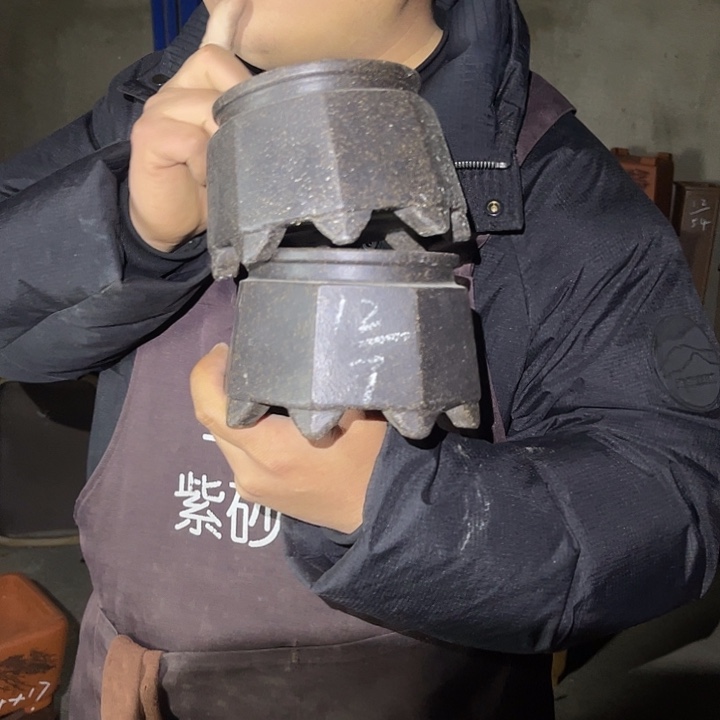 紫砂花盆紫砂等传统