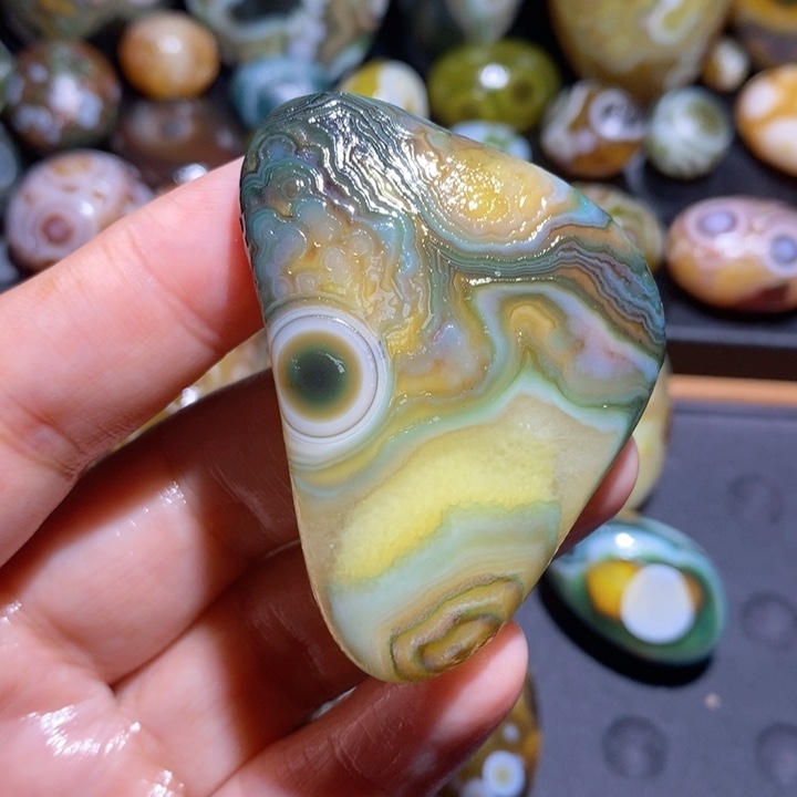 未镶嵌玛瑙/玉髓珠宝半成品时***！
