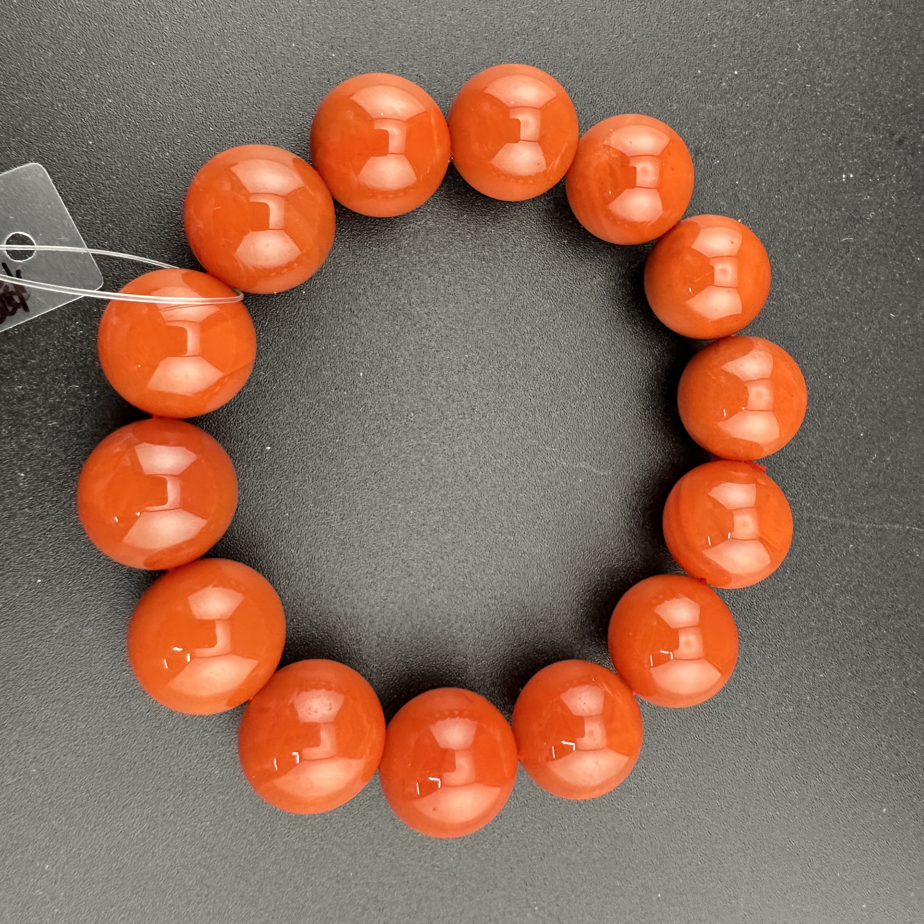 1126ZGYFXH标021南红樱桃红手串多样性发货