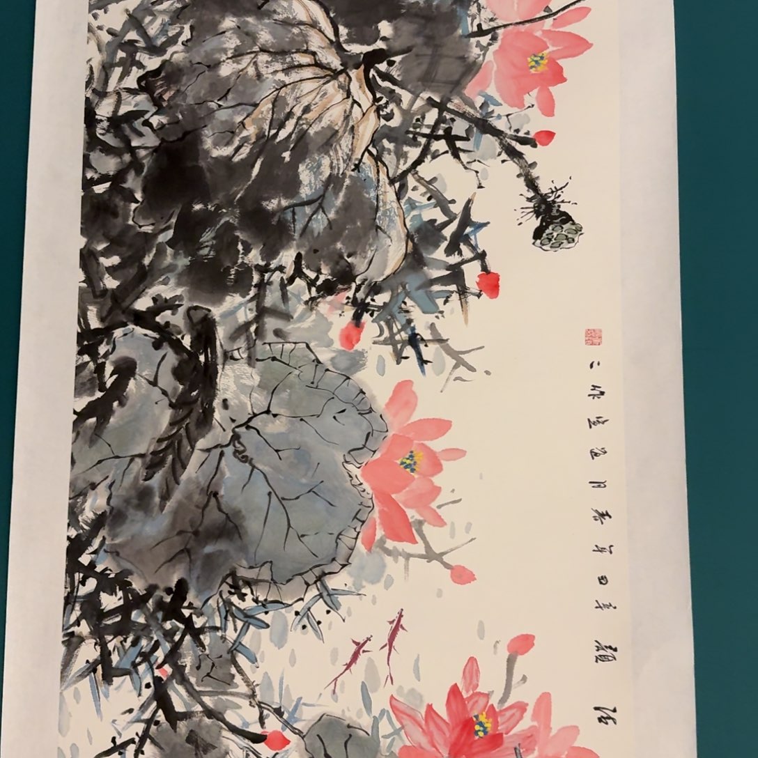 国画董老师作品画作