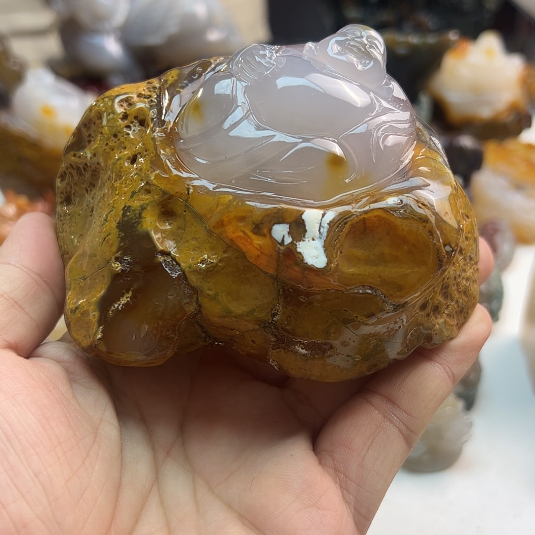 玛瑙/玉髓未镶嵌颈饰