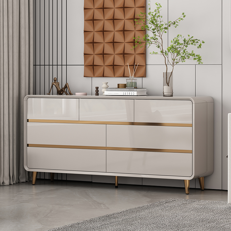 轻奢斗柜卧室柜五斗柜简约现代靠墙储物柜六斗收纳柜五斗橱床尾柜