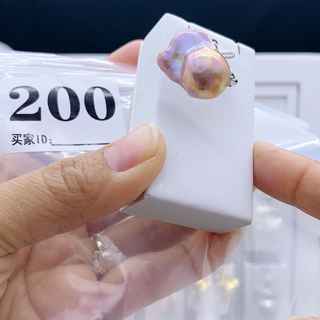 颈饰钛钢淡水珍珠