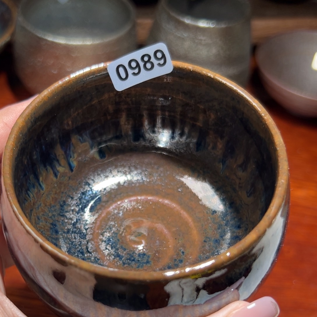 茶盏全手工原矿原釉建盏