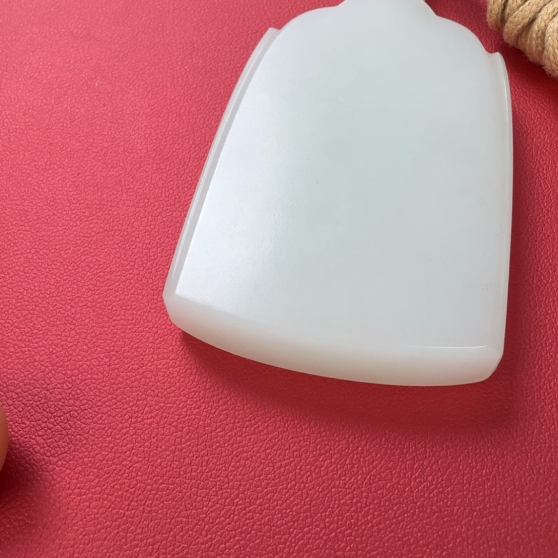 路***过和田玉（糖玉）未镶嵌手镯