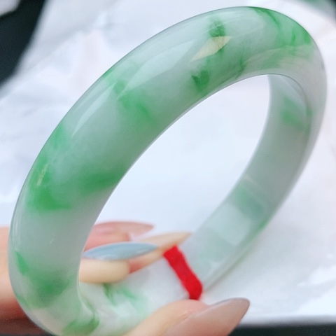 未镶嵌手镯翡翠58圈口882451