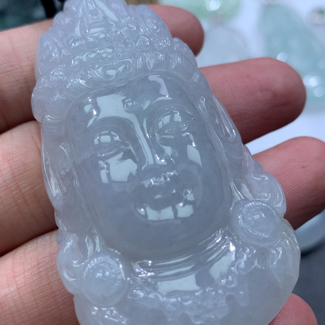 颈饰未镶嵌翡翠缅甸天然A货翡翠