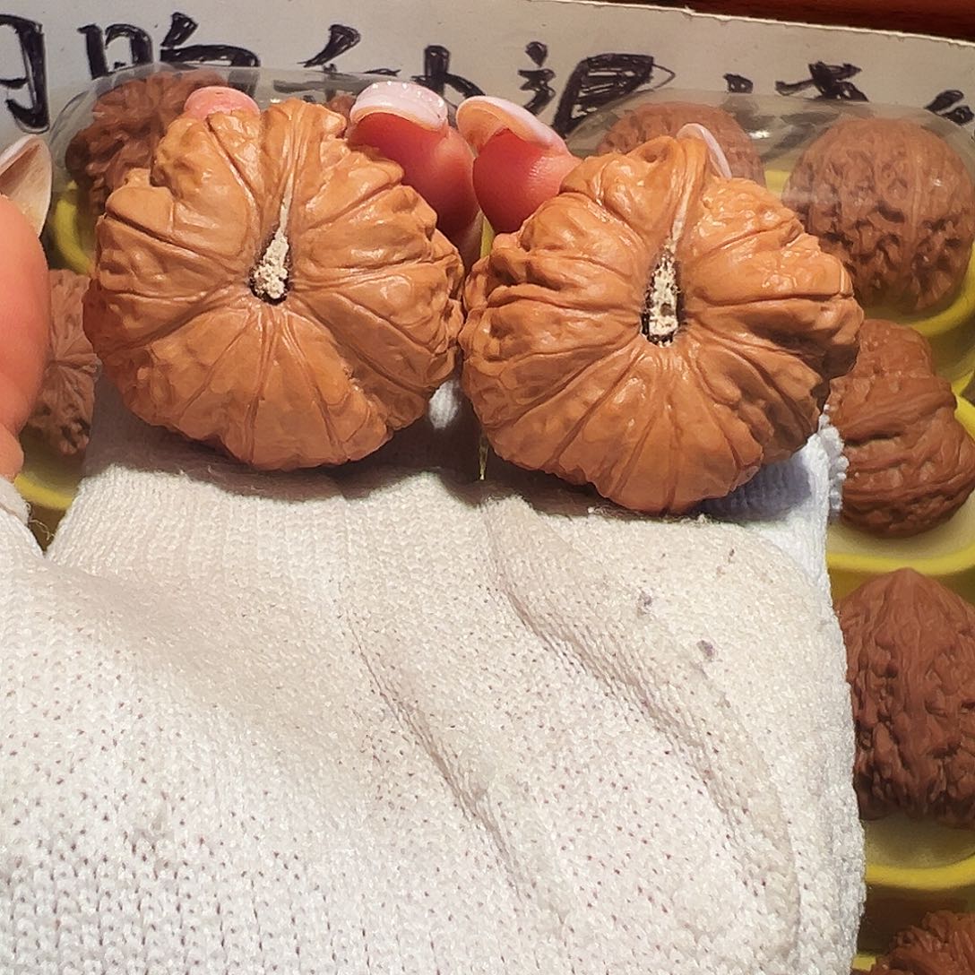 吊坠文玩核桃41全品南瓜墩