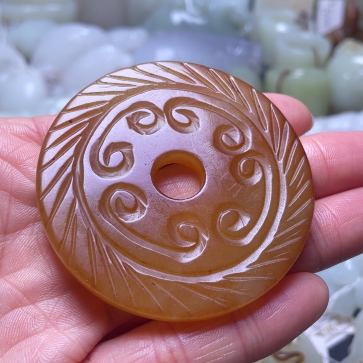 和田玉挂件未镶嵌