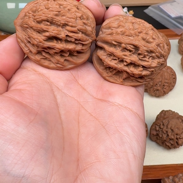 第***天把件文玩核桃虎头41