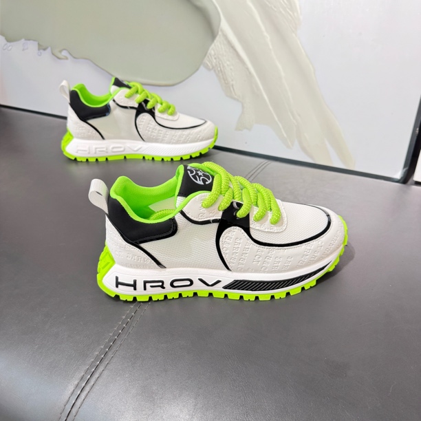 潮男鞋2025新款阿甘鞋夏季网面透气运动休闲鞋软底增高阿甘男鞋