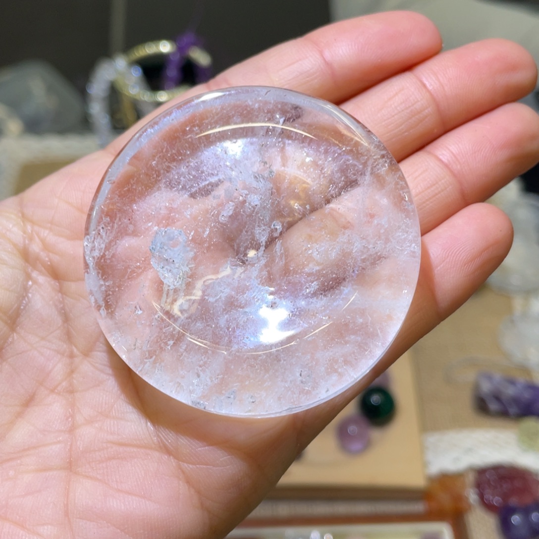 水晶珠宝半成品未镶嵌托盘