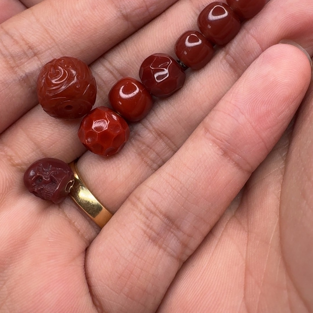 南红玛瑙未镶嵌配饰