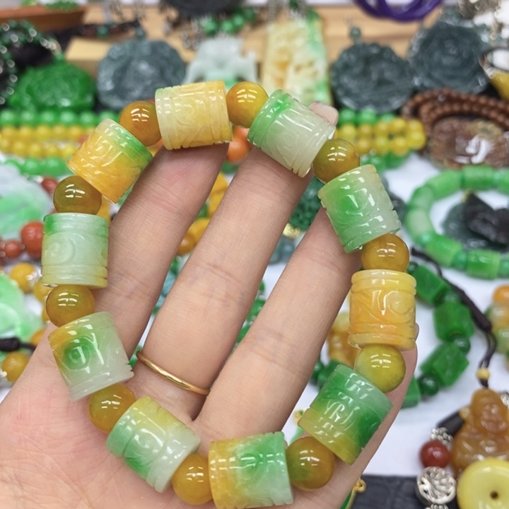 未镶嵌手链翡翠财****缘手链27