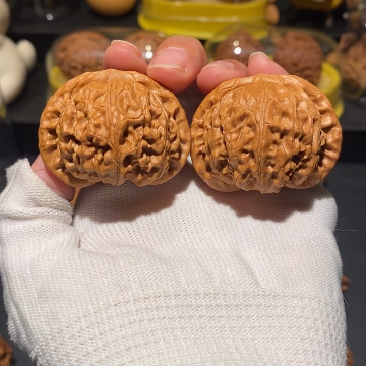 吊坠文玩核桃文玩核桃44尺宫灯