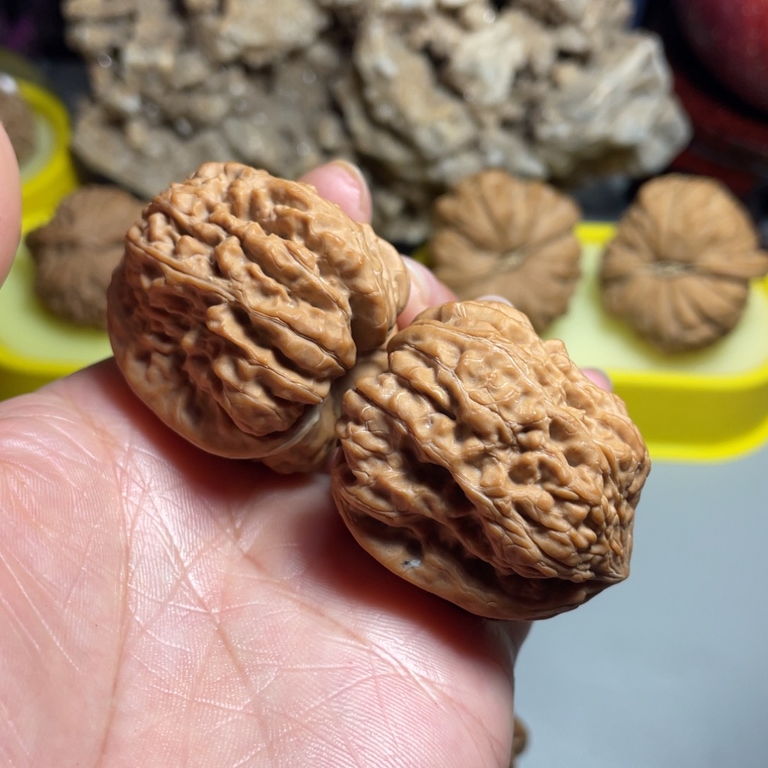 核桃手串/手链精品平谷凹底37加