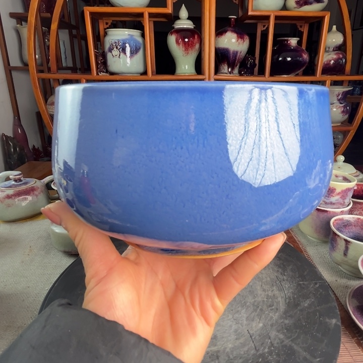牛家钧窑牛自恒老师钧瓷钵