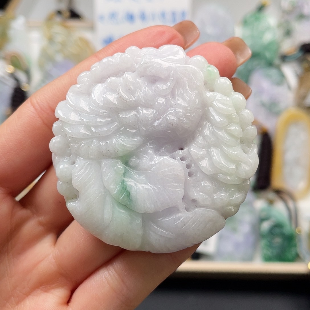 翡翠吊坠(不含链)未镶嵌