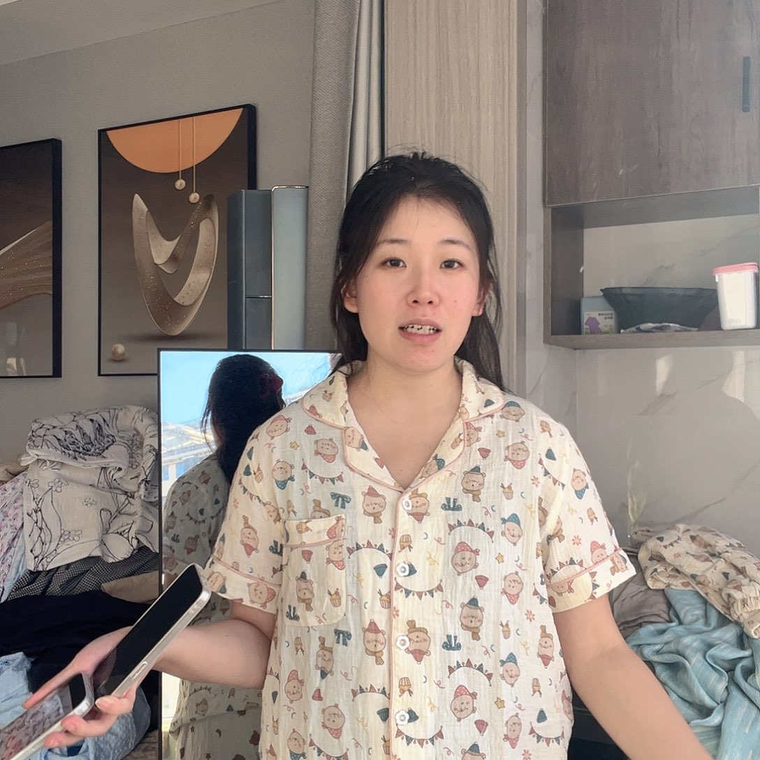 棉棉帽子小熊短袖长裤套装2XL码