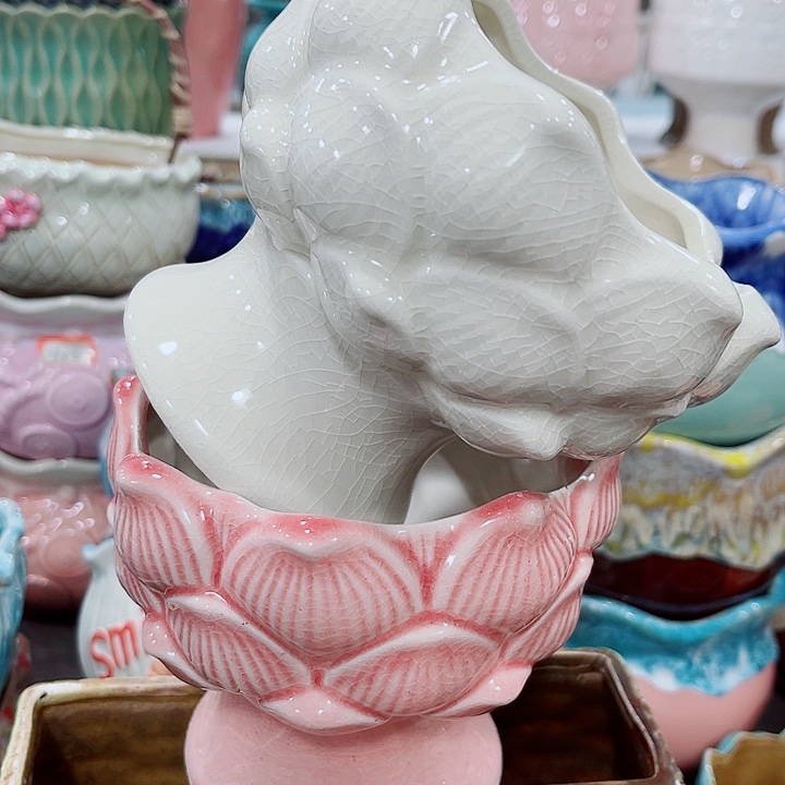 多肉陶瓷花盆满10元包邮