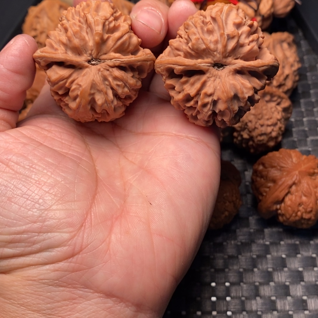 墨***漠把件文玩核桃玉麒麟45