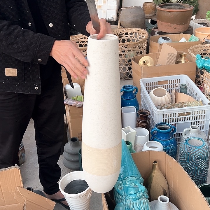 瓶高度65厘米口径9厘米微瑕捡漏